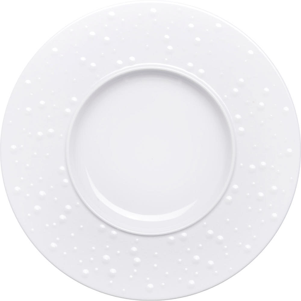 Pasta-/Dessertteller, flach, Serie Rosa, weiß, Ø 300 mm 1 Pasta-/Dessertteller