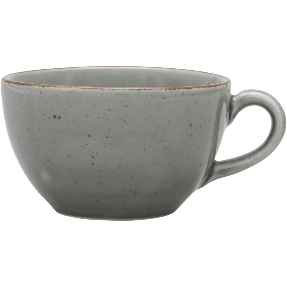 Obertasse "Aida" grau, braun gesprenkelt 280 ml 1 Obertasse "Aida" grau