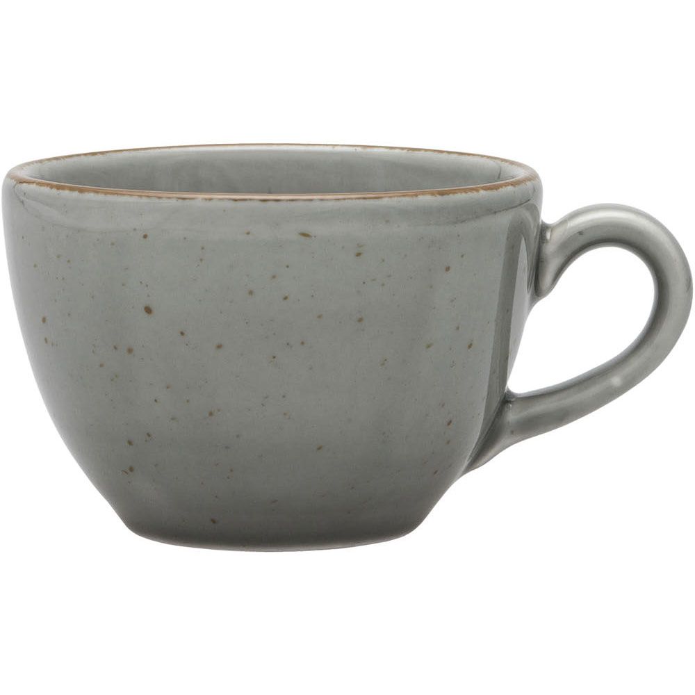 Obertasse "Aida" grau, braun gesprenkelt 180 ml 1 Obertasse "Aida" grau