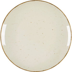 Teller flach "Hotel" cremefarben