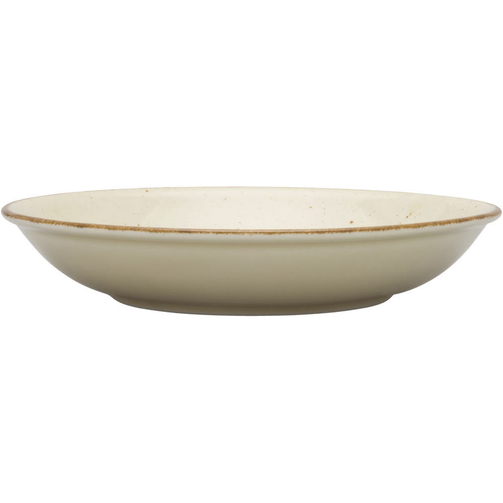 Teller tief "Hotel" cremefarben, braun gesprenkelt Ø 230 mm 1 Teller tief "Hotel" cremefarben