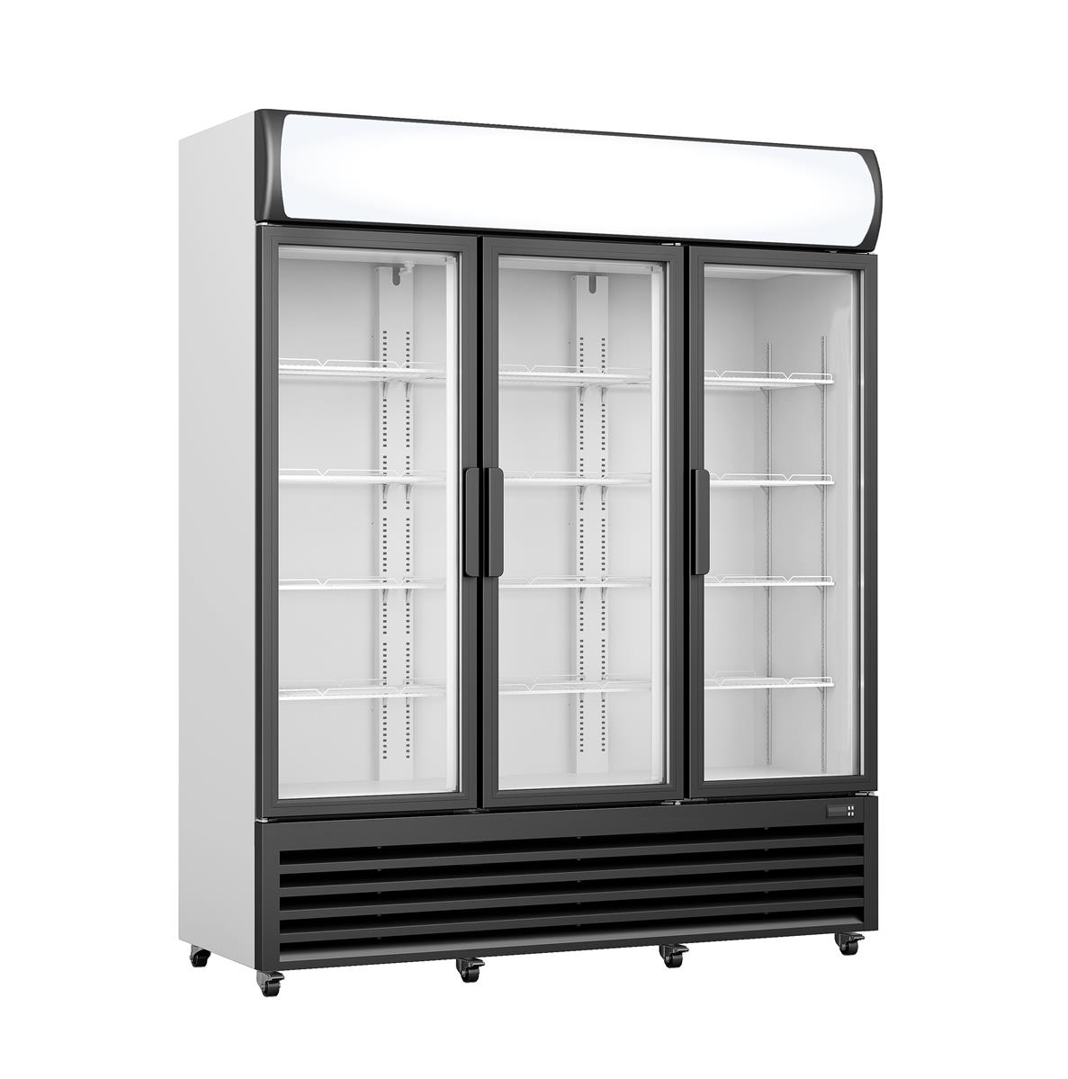 Kühlschrank GTK 1065 mit Glastür und Werbetafel 1 Kühlschrank GTK 1065 mit Glastür und Werbetafel