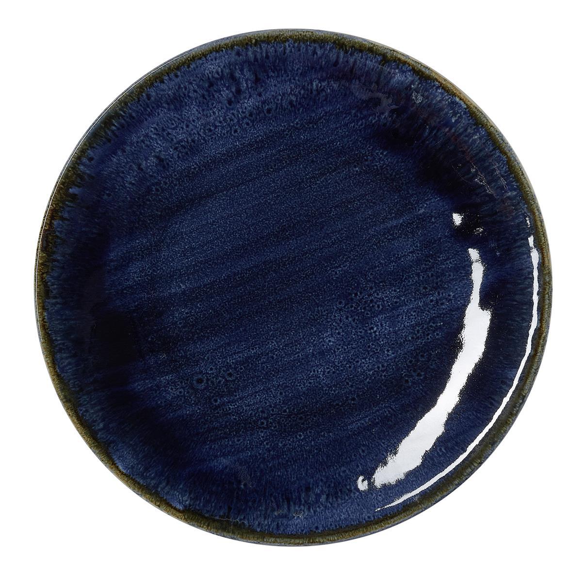 Vida Dark Ocean Teller flach Ø 30 cm 1 Vida Dark Ocean Teller flach Ø 30 cm