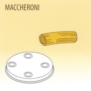 Maccheroni - Nudelform / Pastamatrize für Nudelmaschine NM20 & NM35
