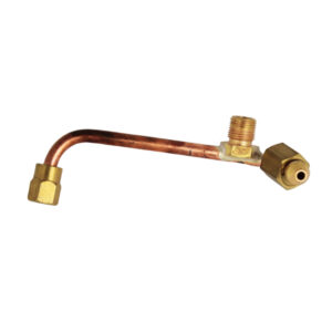 Bezzera Magnetventil Rohr mit Anschluss für Manometerkapillarrohr