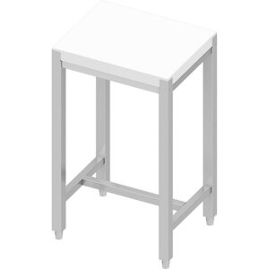 Hackblock aus aus Polyethylen mit Untergestell