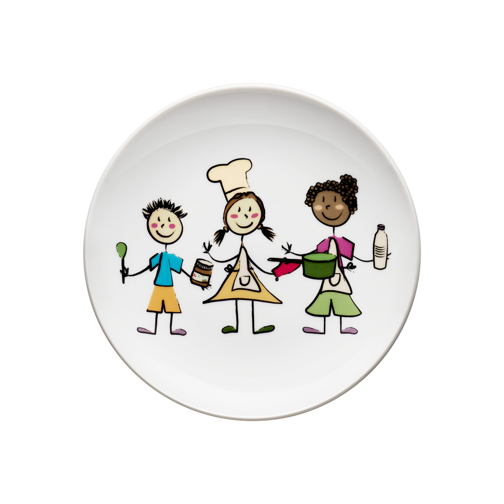 Teller flach "Kindergeschirr" Ø 160 mm 1 Teller flach "Kindergeschirr" Ø 160 mm