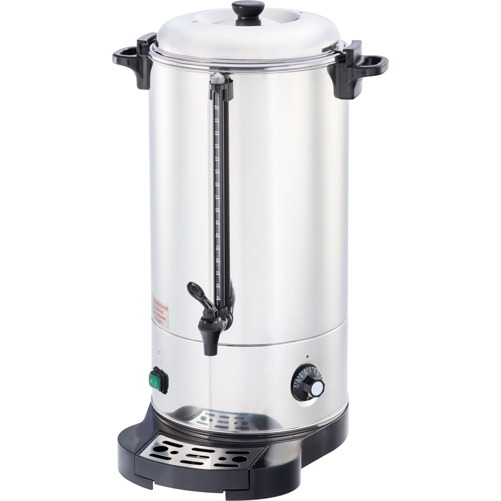 Heißwasser-Spender doppelwandig 18 Liter mit Abtropfschale 1 Heißwasser-Spender doppelwandig 18 Liter mit Abtropfschale