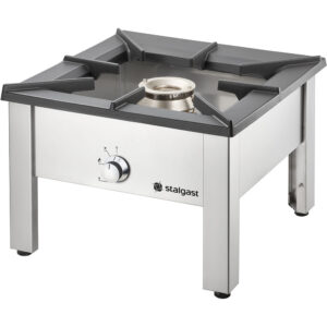 Edelstahl Gas Hockerkocher STANDARD - Erdgas (G20)