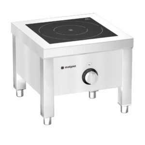 Induktions-Hockerkocher 5 kW - 400x400 mm - 400V