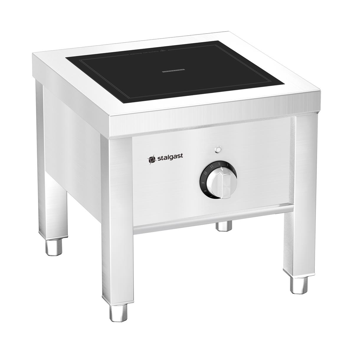 Induktions-Hockerkocher 8 kW - 556x582 mm - 400V 1 Induktions-Hockerkocher 8 kW - 556x582 mm - 400V