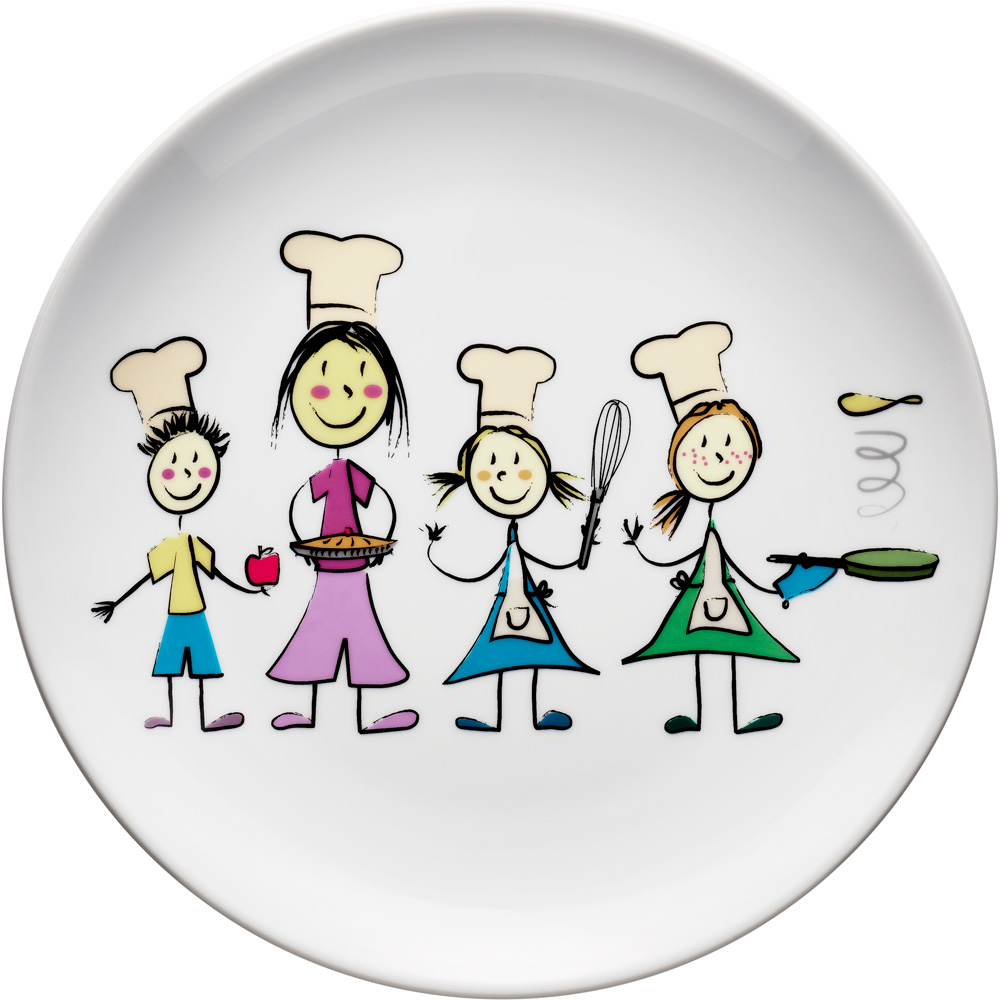 Teller flach "Kindergeschirr" Ø 230 mm 1 Teller flach "Kindergeschirr" Ø 230 mm