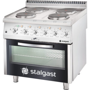 Stalgast 700 ND Elektro-Herd mit Backofen (GN 2/1)  4-Platten