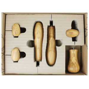 Bezzera Umrüstset E61 Kipphebel Olivenholz