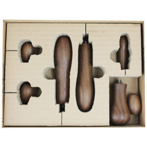 ECM Umrüstset Nussholz für Kipphebelmaschinen