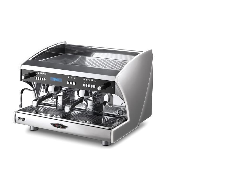 Wega Polaris EVD Chrom 2 Brühgruppen ohne Autosteamer 1 Wega Polaris EVD Chrom 2 Brühgruppen ohne Autosteamer