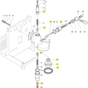 Wartungsset Brühgruppe E61 classic