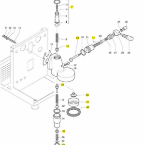 Wartungsset Brühgruppe E61 deluxe