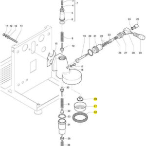 Wartungsset Brühgruppe E61 light
