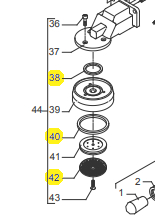 Wartungsset Brühgruppe Bezzera BZ Serie bis 28.01.2014