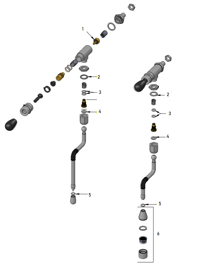 Wartungsset Dampf,- Heißwasser Serie IV 1 Wartungsset Dampf