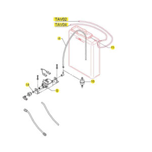 Wartungsset Wassertank Bezzera BZ Serie