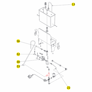 Wartungsset Bezzera Mitica Pumpe