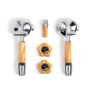 Wiedemann Griffset elegant für ECM mit Drehrädern Olive