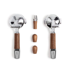 Wiedemann Griffset elegant für ECM Kipphebel V1 Nussbaum