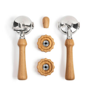 Wiedemann Griffset refined für Rocket Siebträger Eiche