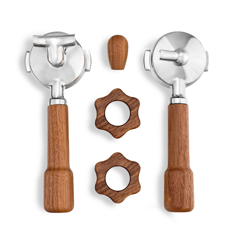 Wiedemann Griffset classic Drehräder universal 5 tlg Nussbaum 1 Wiedemann Griffset classic Drehräder universal 5 tlg Nussbaum