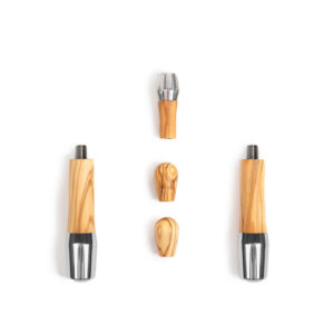 Wiedemann  Griffset elegant für ECM Kipphebel V1 Olive