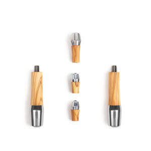 Wiedemann  Griffset elegant für ECM Kipphebel V2 Olive