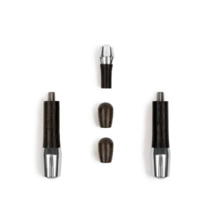 Wiedemann  Griffset elegant für ECM Kipphebel V1 Räuchereiche