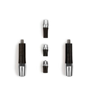 Wiedemann  Griffset elegant für ECM Kipphebel V2 Räuchereiche