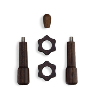 Wiedemann  Griffset classic Drehräder 5 tlg Räuchereiche