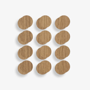 Wiedemann Holzmagnetpads für Rocket Appartamento TCA Eiche (24stk.)