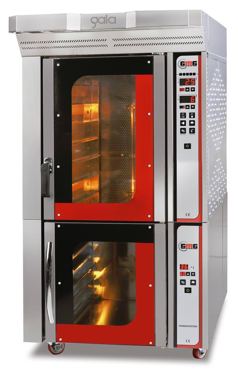 Bäckerei- & Konditoreiofen "Gala" 5 Einschübe inkl. Haube & Gärschrank 1 Bäckerei- & Konditoreiofen "Gala" 5 Einschübe inkl. Haube & Gärschrank