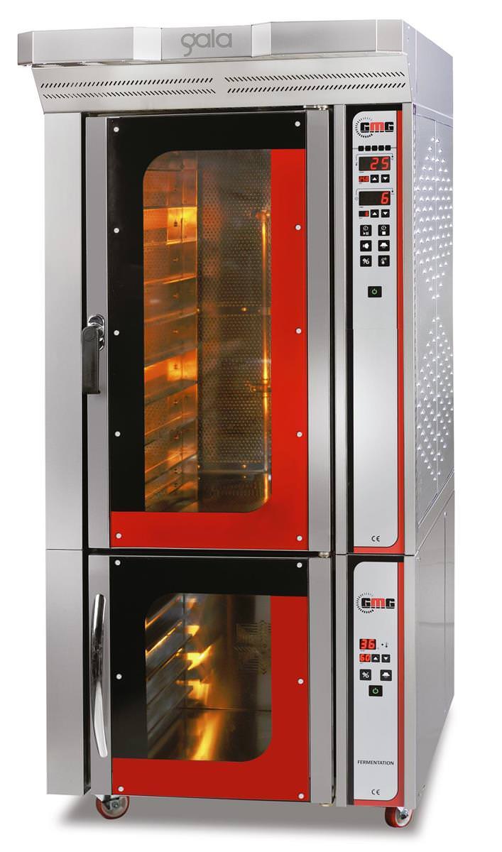 Bäckerei- & Konditoreiofen "Gala" 9 Einschübe inkl. Haube & Gärschrank 1 Bäckerei- & Konditoreiofen "Gala" 9 Einschübe inkl. Haube & Gärschrank