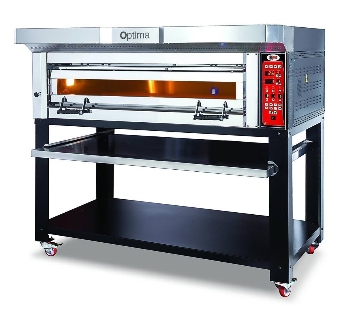 Konditoreiofen "Optima Series 128" 1 Backkammer inkl. Haube & Untergestell 1 Konditoreiofen "Optima Series 128" 1 Backkammer inkl. Haube & Untergestell