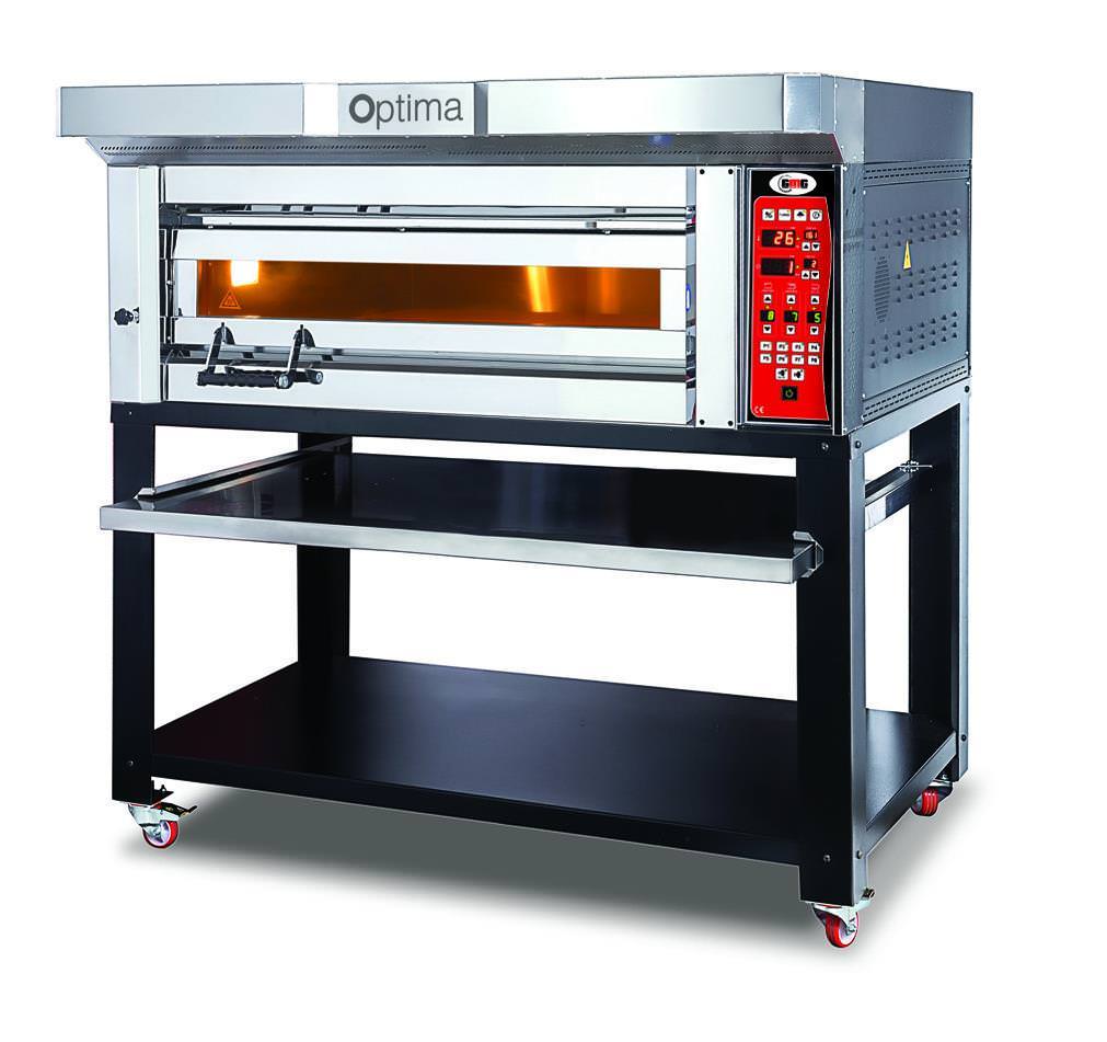 Konditoreiofen "Optima Series 84" 1 Backkammer inkl. Haube & Untergestell 1 Konditoreiofen "Optima Series 84" 1 Backkammer inkl. Haube & Untergestell