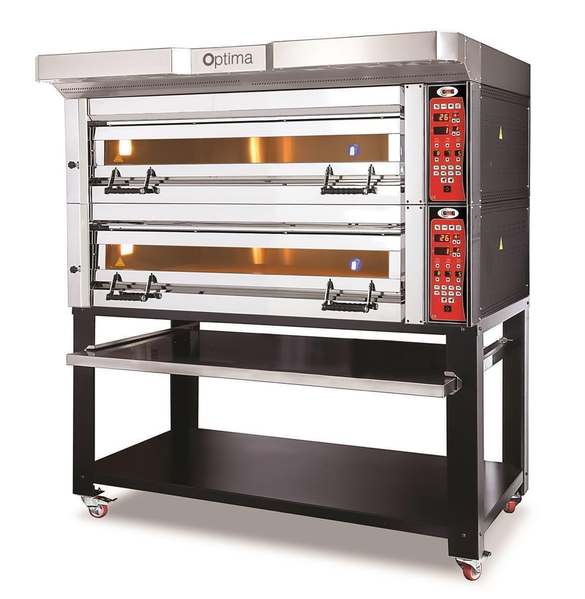 Bäckerei- & Konditoreiofen 2 Backkammern inkl. Haube & Untergestell 1 Bäckerei- & Konditoreiofen 2 Backkammern inkl. Haube & Untergestell