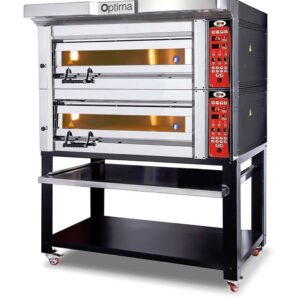 Konditoreiofen "Optima Series 84" 2 Backkammern inkl. Haube & Untergestell