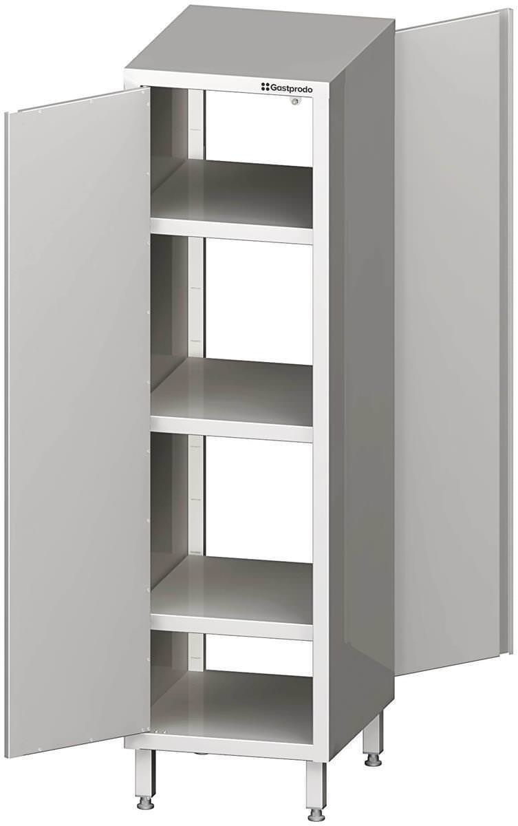 Durchreiche-Hochschrank mit Flügeltüren, 500x700x2000 mm, verschweißt 1 Durchreiche-Hochschrank mit Flügeltüren
