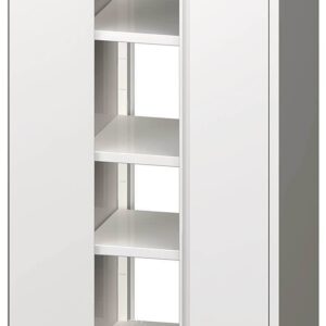 Durchreiche-Hochschrank mit Flügeltüren
