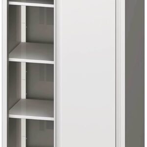 Hochschrank mit Schiebetüren