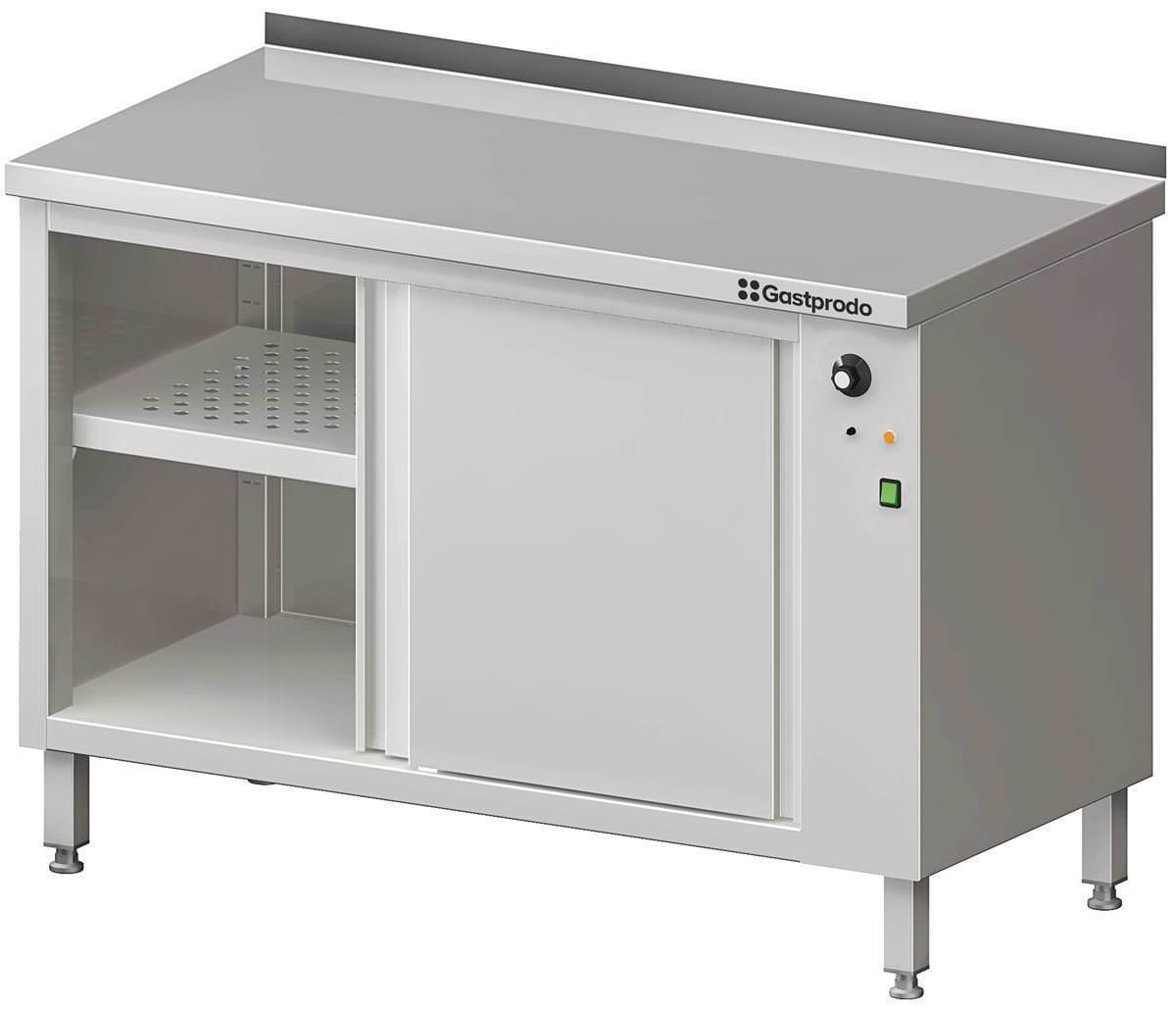 Edelstahl Wärmeschrank mit Schiebetüren 100 x 70 x 85 cm ohne Aufkantung 1 Edelstahl Wärmeschrank mit Schiebetüren 150 x 70 x 85 cm ohne Aufkantung