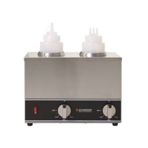 Flaschenwärmer elektrisch für 2 Quetschflachen