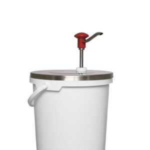 Dosierspender mit Druckknopf für Eimer 10 Liter