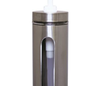 Dosierspender rund mit Sichtfenster (weiss)